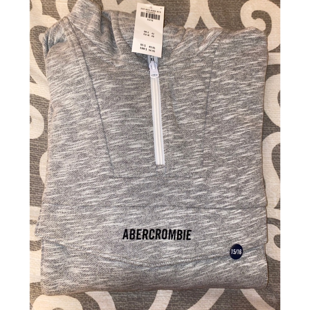 Half zip hoodie